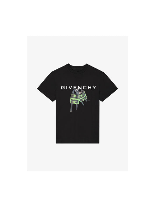 Givenchy 4G Lock "Black" Short Sleeve T-Shirt