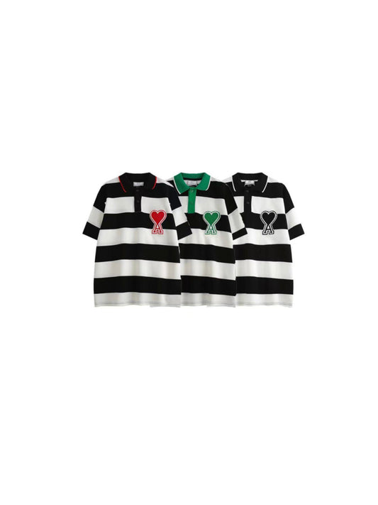Ami Paris Golf Shirt Assorted